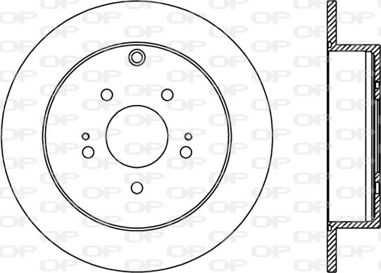 Open Parts BDR2404.10 - Disque de frein cwaw.fr