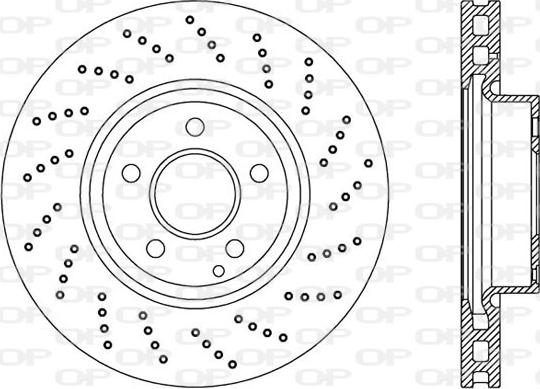 Open Parts BDR2419.25 - Disque de frein cwaw.fr