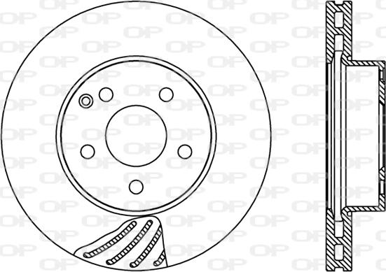 Open Parts BDR2418.20 - Disque de frein cwaw.fr