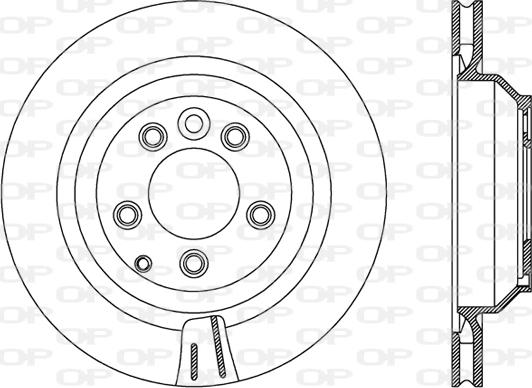 Open Parts BDR2489.20 - Disque de frein cwaw.fr