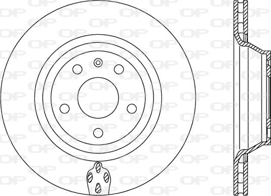 Open Parts BDR2484.20 - Disque de frein cwaw.fr