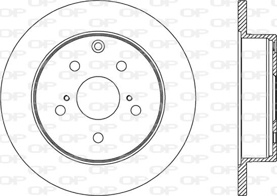 Open Parts BDR2422.10 - Disque de frein cwaw.fr