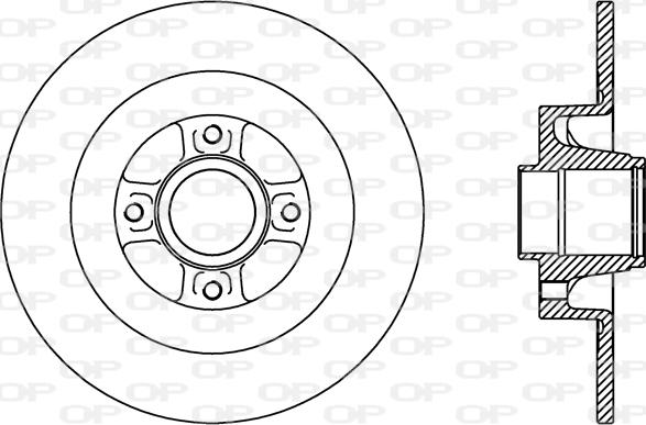 Open Parts BDR2427.10 - Disque de frein cwaw.fr