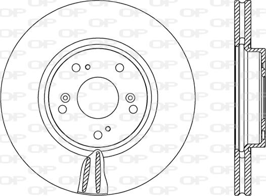 Open Parts BDR2474.20 - Disque de frein cwaw.fr