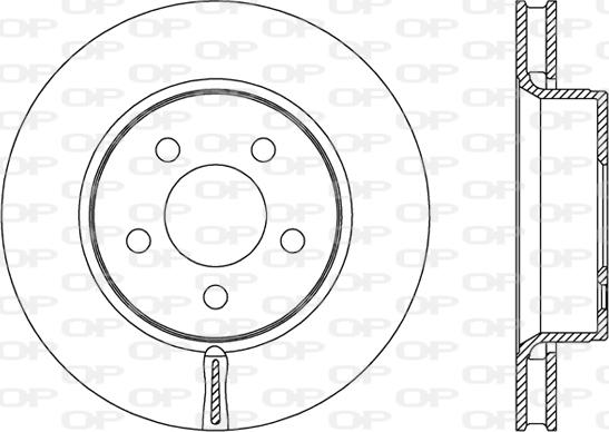 Open Parts BDR2478.20 - Disque de frein cwaw.fr