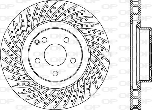 Open Parts BDR2540.25 - Disque de frein cwaw.fr