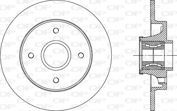 Open Parts BDR2510.30 - Disque de frein cwaw.fr