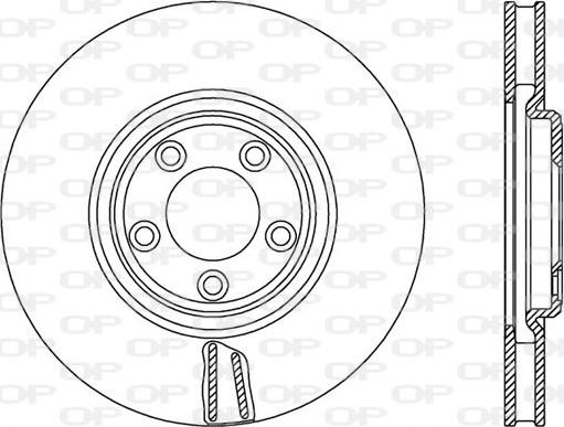 Open Parts BDR2579.20 - Disque de frein cwaw.fr