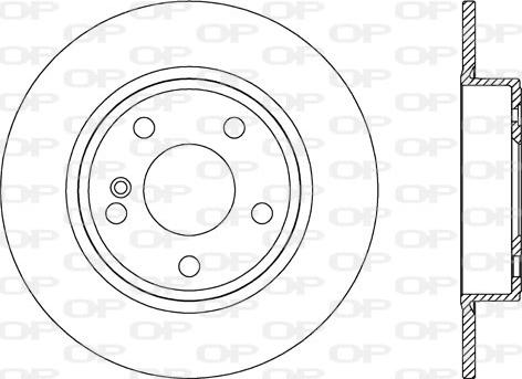 Open Parts BDR2642.10 - Disque de frein cwaw.fr