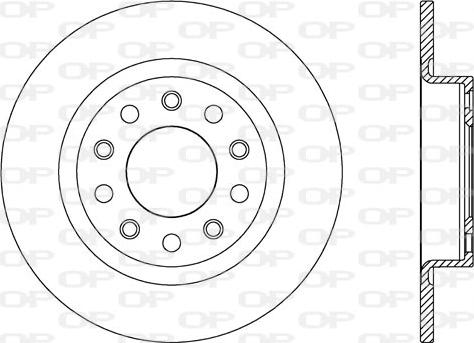 Open Parts BDR2615.10 - Disque de frein cwaw.fr