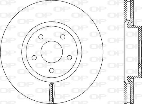 Open Parts BDR2687.20 - Disque de frein cwaw.fr