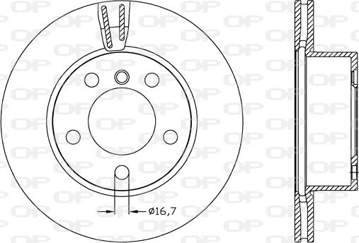 Open Parts BDR2621.20 - Disque de frein cwaw.fr