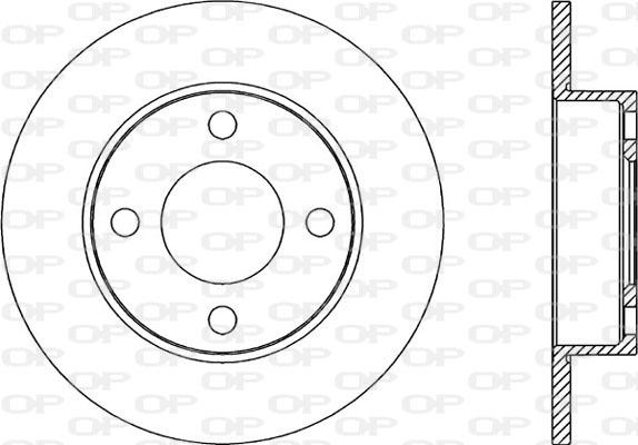 Open Parts BDR2045.10 - Disque de frein cwaw.fr