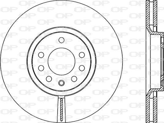 Open Parts BDR2086.20 - Disque de frein cwaw.fr