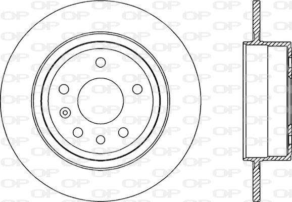 Open Parts BDR2035.10 - Disque de frein cwaw.fr