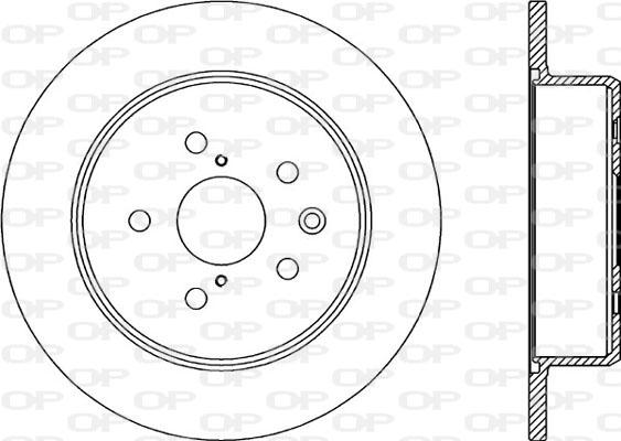 Open Parts BDR2020.10 - Disque de frein cwaw.fr