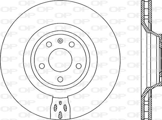 Open Parts BDR2071.20 - Disque de frein cwaw.fr