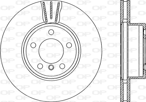 Open Parts BDR2196.20 - Disque de frein cwaw.fr