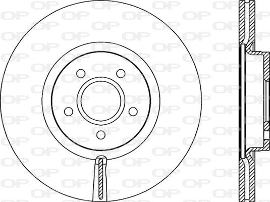 Open Parts BDR2154.20 - Disque de frein cwaw.fr