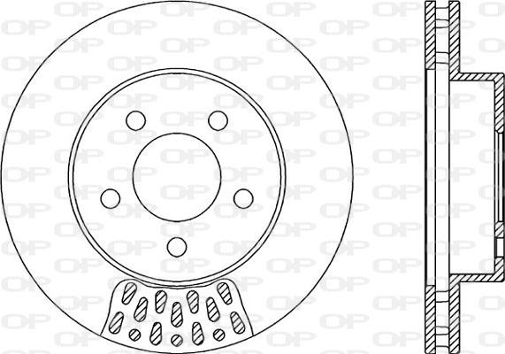 Open Parts BDR2167.20 - Disque de frein cwaw.fr