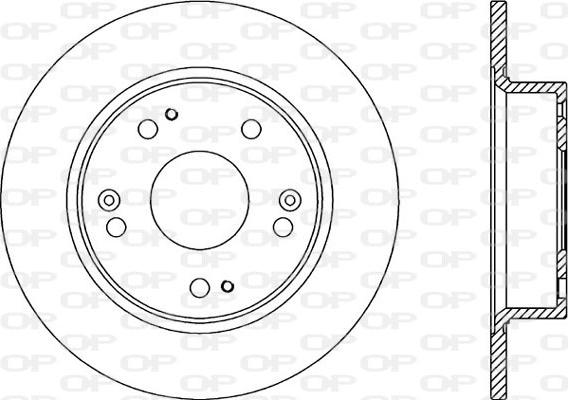 Open Parts BDR2185.10 - Disque de frein cwaw.fr