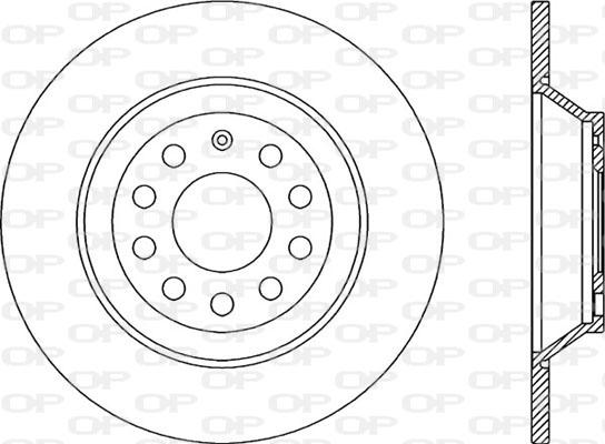 Open Parts BDR2178.10 - Disque de frein cwaw.fr