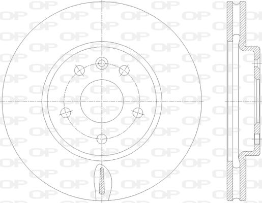 Open Parts BDR2813.20 - Disque de frein cwaw.fr