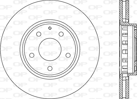 Open Parts BDR2833.20 - Disque de frein cwaw.fr