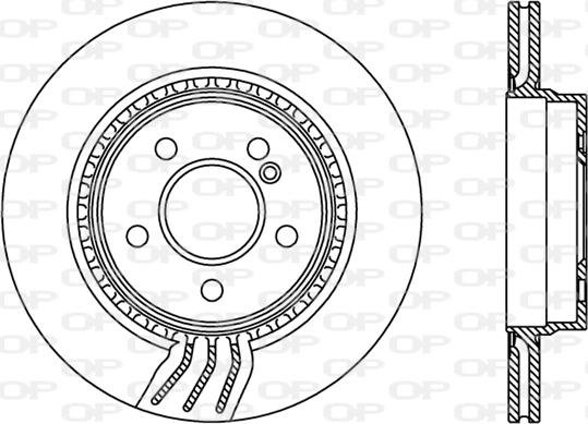 Open Parts BDR2396.20 - Disque de frein cwaw.fr