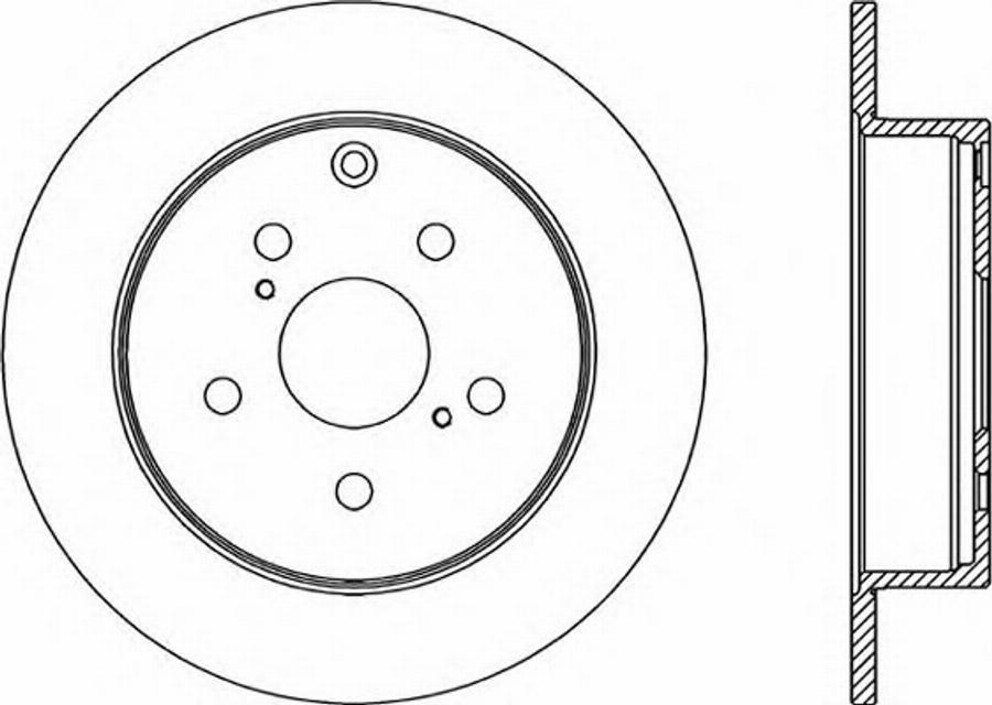 Open Parts BDR2340.10 - Disque de frein cwaw.fr