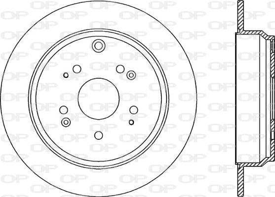 Open Parts BDR2343.10 - Disque de frein cwaw.fr