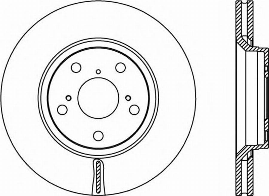 Open Parts BDR2365.20 - Disque de frein cwaw.fr