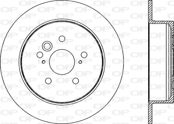 Open Parts BDR2313.10 - Disque de frein cwaw.fr