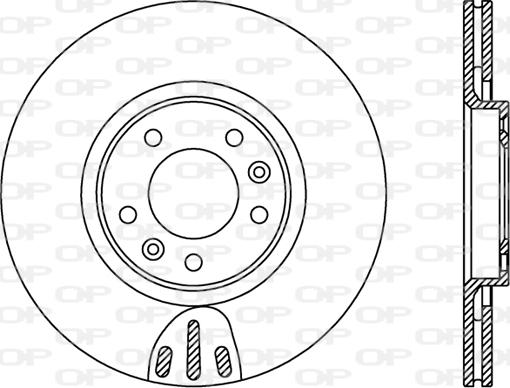 Open Parts BDR2380.20 - Disque de frein cwaw.fr