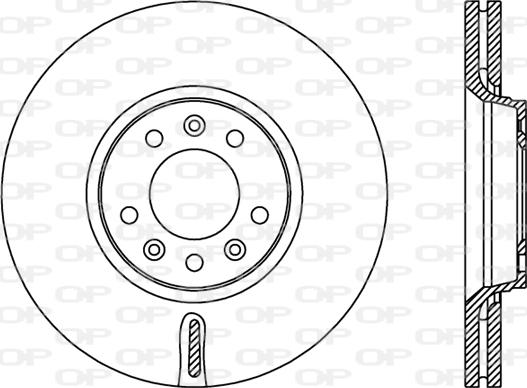 Open Parts BDR2383.20 - Disque de frein cwaw.fr