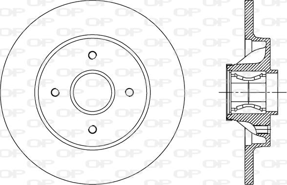 Open Parts BDR2387.30 - Disque de frein cwaw.fr