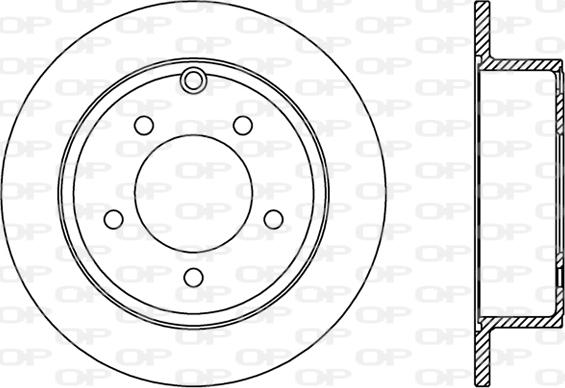 Open Parts BDR2370.10 - Disque de frein cwaw.fr