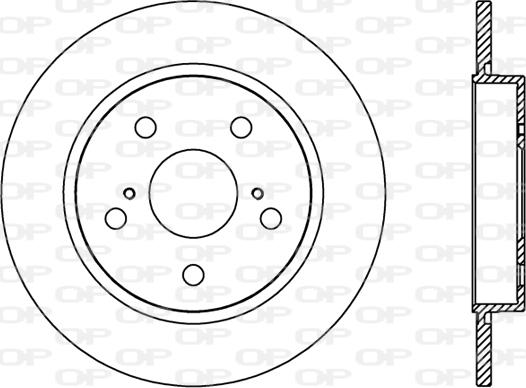 Open Parts BDR2378.10 - Disque de frein cwaw.fr