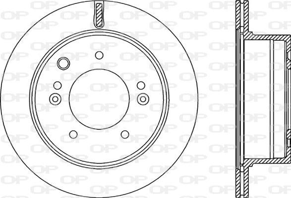 Open Parts BDR2241.20 - Disque de frein cwaw.fr