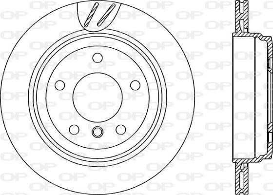 Open Parts BDR2243.20 - Disque de frein cwaw.fr