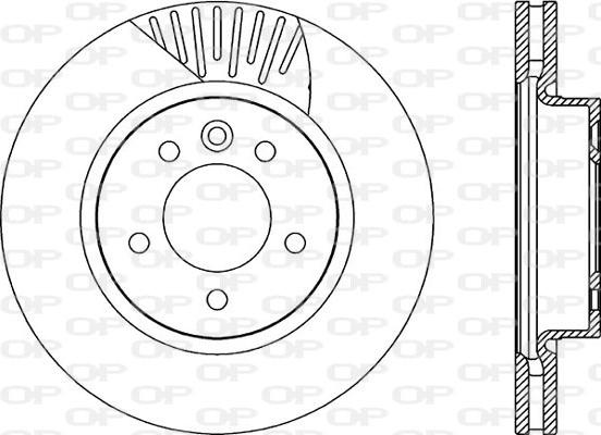 Open Parts BDR2251.20 - Disque de frein cwaw.fr