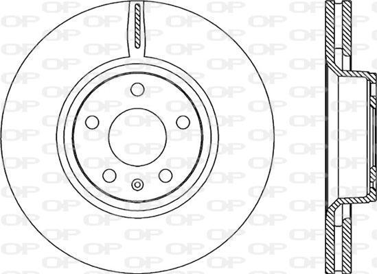 Open Parts BDR2269.20 - Disque de frein cwaw.fr