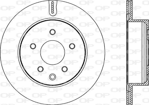 Open Parts BDR2208.20 - Disque de frein cwaw.fr