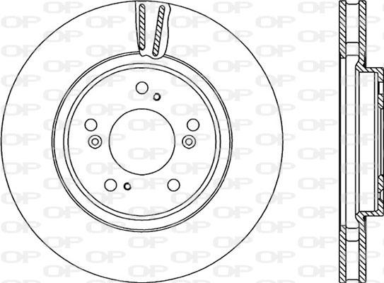 Open Parts BDR2202.20 - Disque de frein cwaw.fr