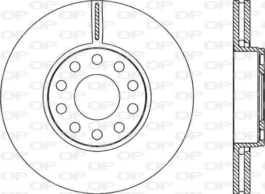 Open Parts BDR2280.20 - Disque de frein cwaw.fr