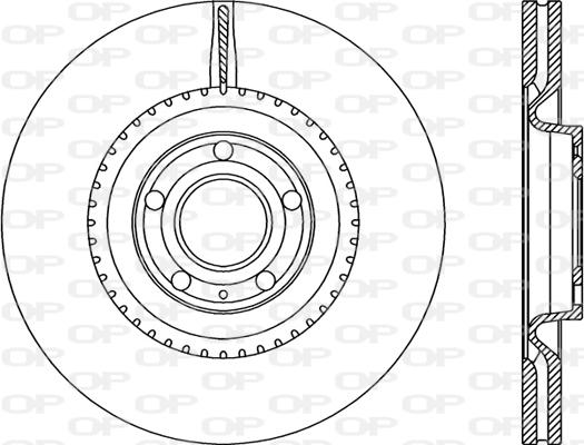 Open Parts BDR2270.20 - Disque de frein cwaw.fr