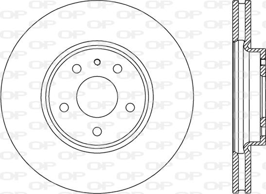 Open Parts BDR2790.20 - Disque de frein cwaw.fr