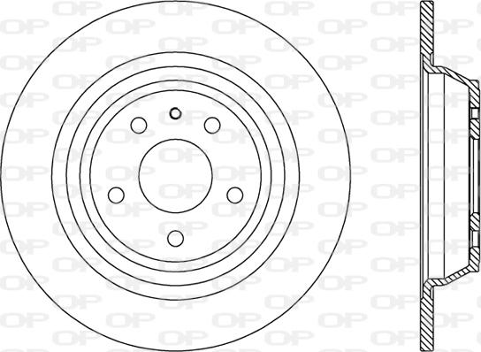 Open Parts BDR2791.10 - Disque de frein cwaw.fr