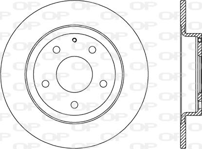 Open Parts BDR2714.10 - Disque de frein cwaw.fr