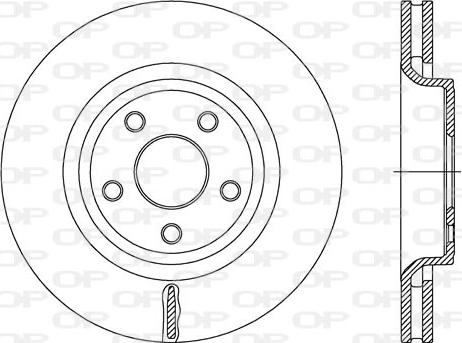 Open Parts BDR2712.20 - Disque de frein cwaw.fr